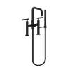 Newport Brass East Linear(R): Exposed Tub & Hand Shower Set - Deck Mount