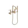 Newport Brass East Linear(R): Exposed Tub & Hand Shower Set - Wall Mount