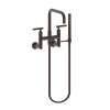 Newport Brass East Linear(R): Exposed Tub & Hand Shower Set - Wall Mount