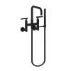 Newport Brass East Linear(R): Exposed Tub & Hand Shower Set - Wall Mount