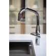Newport Brass East Linear(R): Pull-Down Kitchen Faucet