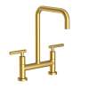 Newport Brass East Linear(R): Kitchen Bridge Faucet