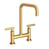 Newport Brass East Linear(R): Kitchen Bridge Faucet