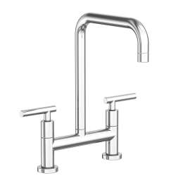 Newport Brass East Linear(R): Kitchen Bridge Faucet