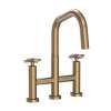 Newport Brass East Linear(R): Kitchen Bridge Pull-Down Faucet
