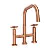 Newport Brass East Linear(R): Kitchen Bridge Pull-Down Faucet
