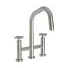 Newport Brass East Linear(R): Kitchen Bridge Pull-Down Faucet