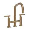 Newport Brass East Linear(R): Kitchen Bridge Pull-Down Faucet