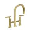 Newport Brass East Linear(R): Kitchen Bridge Pull-Down Faucet