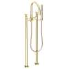Newport Brass East Linear(R): Exposed Tub & Hand Shower Set w/Risers