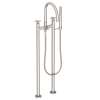 Newport Brass East Linear(R): Exposed Tub & Hand Shower Set w/Risers