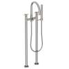 Newport Brass East Linear(R): Exposed Tub & Hand Shower Set w/Risers