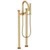 Newport Brass East Linear(R): Exposed Tub & Hand Shower Set w/Risers