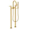 Newport Brass East Linear(R): Exposed Tub & Hand Shower Set w/Risers