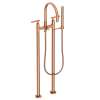 Newport Brass East Linear(R): Exposed Tub & Hand Shower Set w/Risers