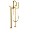 Newport Brass East Linear(R): Exposed Tub & Hand Shower Set w/Risers