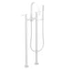 Newport Brass East Linear(R): Exposed Tub & Hand Shower Set w/Risers
