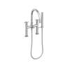 Newport Brass East Linear(R): Exposed Tub & Hand Shower Set - Deck Mount