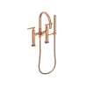 Newport Brass East Linear(R): Exposed Tub & Hand Shower Set - Deck Mount
