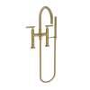 Newport Brass East Linear(R): Exposed Tub & Hand Shower Set - Deck Mount