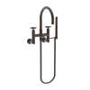 Newport Brass East Linear(R): Exposed Tub & Hand Shower Set - Wall Mount