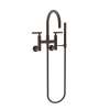Newport Brass East Linear(R): Exposed Tub & Hand Shower Set - Wall Mount