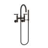 Newport Brass East Linear(R): Exposed Tub & Hand Shower Set - Wall Mount