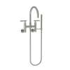Newport Brass East Linear(R): Exposed Tub & Hand Shower Set - Wall Mount