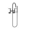 Newport Brass East Linear(R): Exposed Tub & Hand Shower Set - Wall Mount