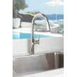 Newport Brass East Linear(R): Pull-Down Kitchen Faucet