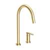 Newport Brass East Linear(R): Pull-Down Kitchen Faucet