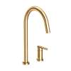 Newport Brass East Linear(R): Pull-Down Kitchen Faucet