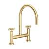 Newport Brass East Linear(R): Kitchen Bridge Faucet