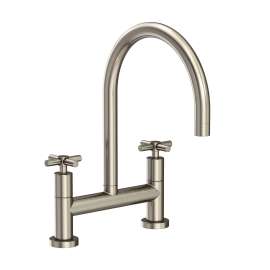 Newport Brass East Linear(R): Kitchen Bridge Faucet