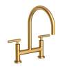 Newport Brass East Linear(R): Kitchen Bridge Faucet