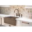 Newport Brass East Linear(R): Kitchen Bridge Faucet with Side Spray