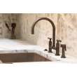Newport Brass East Linear(R): Kitchen Bridge Faucet with Side Spray