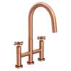 Newport Brass East Linear(R): Kitchen Bridge Pull-Down Faucet