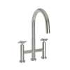 Newport Brass East Linear(R): Kitchen Bridge Pull-Down Faucet