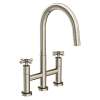 Newport Brass East Linear(R): Kitchen Bridge Pull-Down Faucet