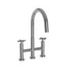 Newport Brass East Linear(R): Kitchen Bridge Pull-Down Faucet