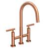 Newport Brass East Linear(R): Kitchen Bridge Pull-Down Faucet