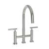 Newport Brass East Linear(R): Kitchen Bridge Pull-Down Faucet
