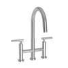 Newport Brass East Linear(R): Kitchen Bridge Pull-Down Faucet