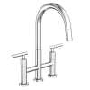 Newport Brass East Linear(R): Kitchen Bridge Pull-Down Faucet