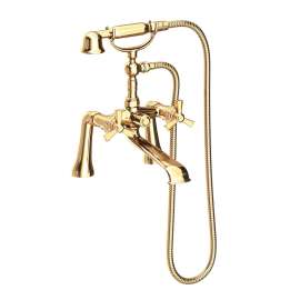 Newport Brass Miro: Exposed Tub & Hand Shower Set - Deck Mount