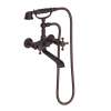 Newport Brass Victoria: Exposed Tub & Hand Shower Set - Wall Mount