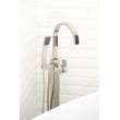 Newport Brass Secant(R): Exposed Tub and Hand Shower Set - Free Standing