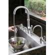 Newport Brass Jacobean: Pull-Down Kitchen Faucet
