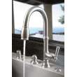 Newport Brass Jacobean: Pull-Down Kitchen Faucet